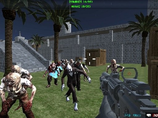Play Shooting Zombie fps Xtreme Good vs Bad Boys Now!